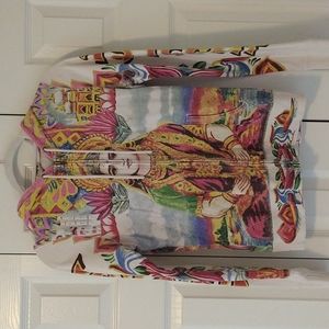 Lucky Brand Vintage Zip Hoodie sz XS